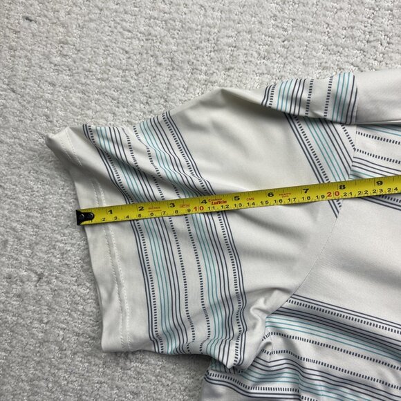 Lot x2 Callaway Golf Polo Shirts Men Sz L Blue Opti Dri / Red Performance - Picture 12 of 16